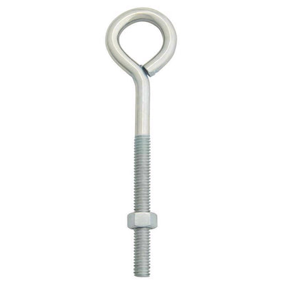 BOLT EYE W/nut 3/8"X6" - Pack of 10