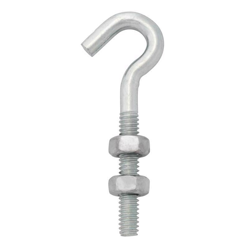 BOLT HOOK 1/4"X2-5/8" - Pack of 10