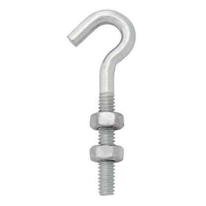 BOLT HOOK 1/4"X2-5/8" - Pack of 10