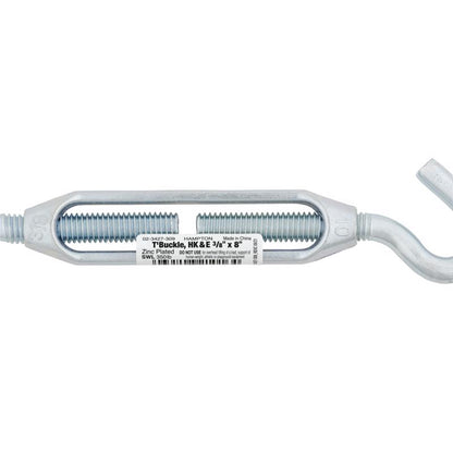 TURNBKL 3/8"X8" EHK - Pack of 5