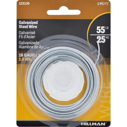 Emery Jensen HBY wire gavelst 16 gauge 25-foot pack of 10 for stove pipe, weaving, and mechanical applications.