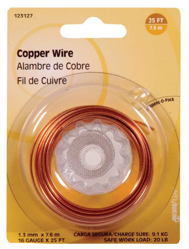 HBY WIRE COPPR 16GA 25' - Pack of 10