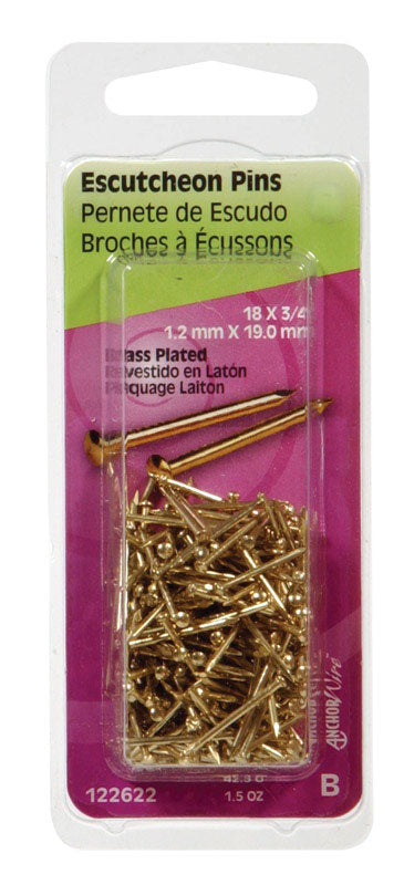 ESCUTCHEON3/4X14BRS PLTE - Pack of 6