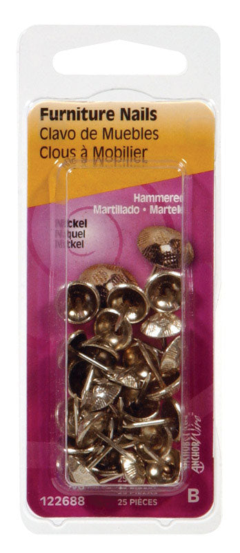 NAIL FURN HAMR NICK PK25 - Pack of 6