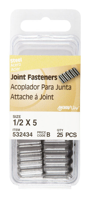JOINT FASTENER 1/2X5D25 - Pack of 6