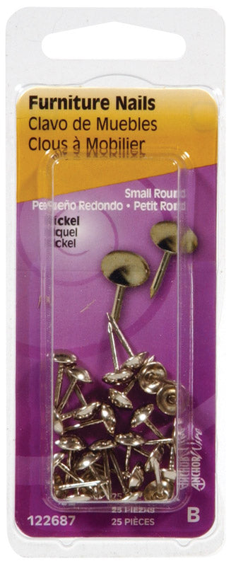 NAIL Furnitur#9h NICKL24 - Pack of 6