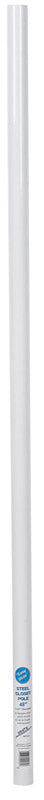 ROD CLOSET STEEL WHT 4' - Pack of 3