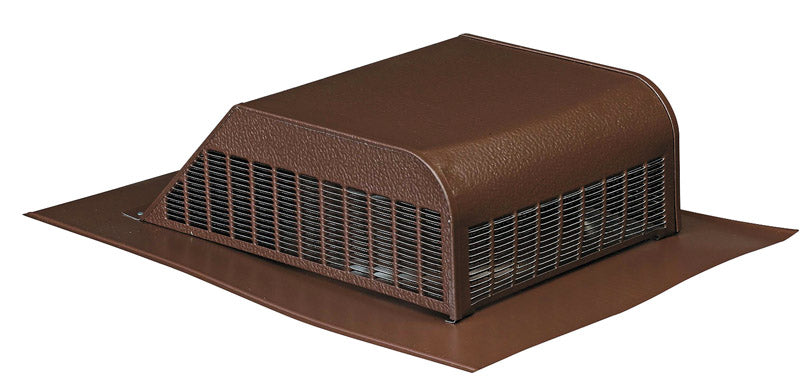 Emery Jensen VENT ROOF ALUM50SQ BRN wall, roof, and ridge vent pack of 6 in brown aluminum for ventilation.