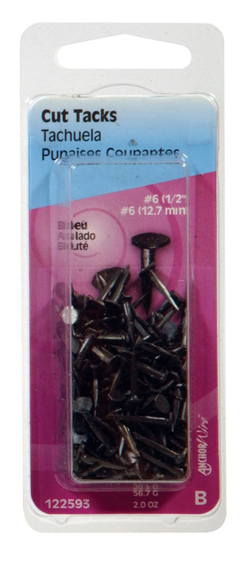 TACKS BLUED #6 2 OZ - Pack of 6