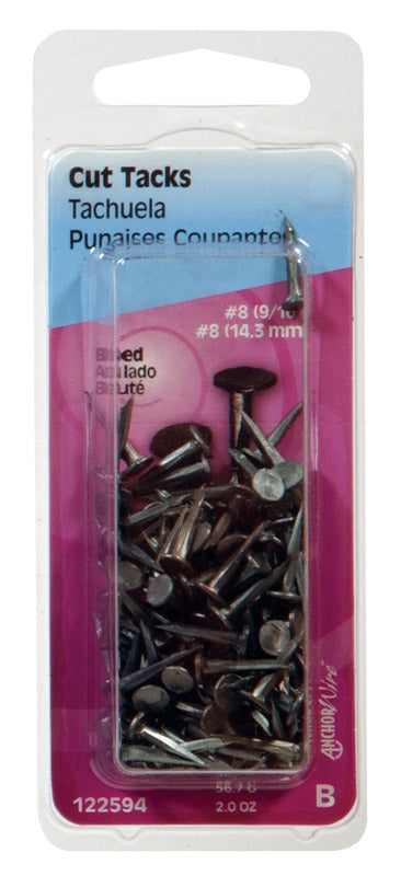 TACKS BLUED #8 2 OZ - Pack of 6