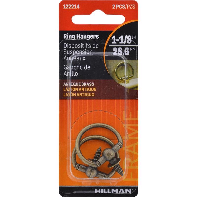 HANGR RING ANT BRS1-1/8 - Pack of 10