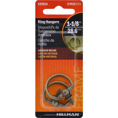 HANGR RING ANT BRS1-1/8 - Pack of 10
