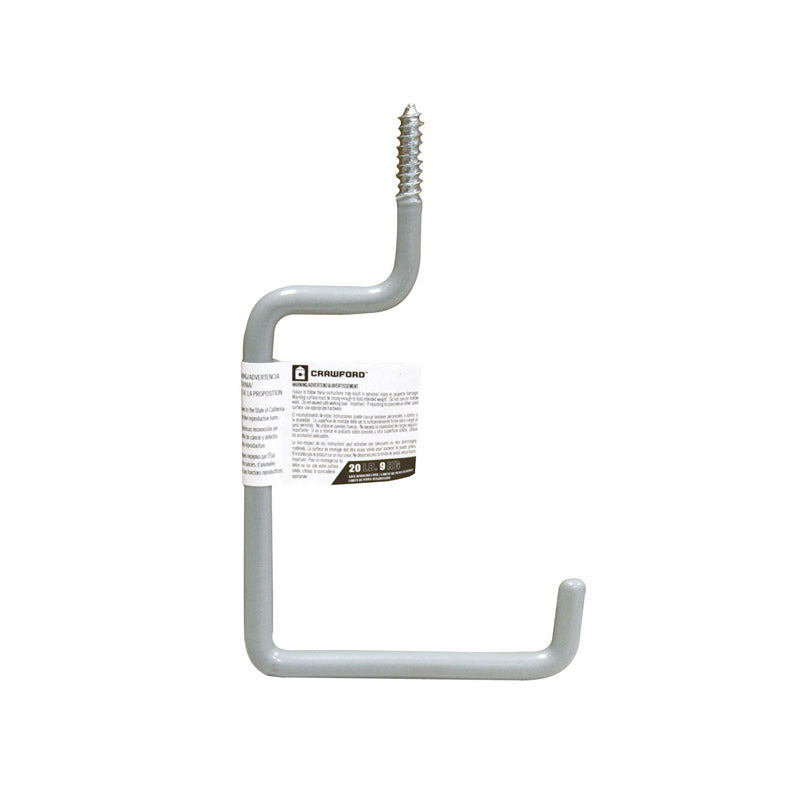 Emery Jensen bulk pack of 25 hook screw utility fasteners for basement and garage storage organization.
