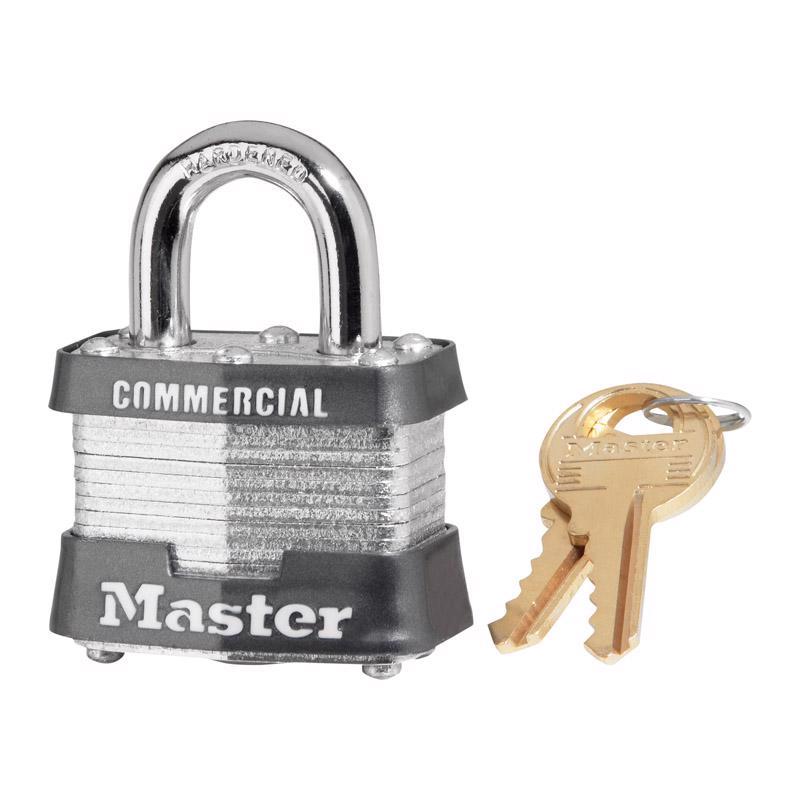 PADLOCK LAM1-1/2"SER3704 - Pack of 6