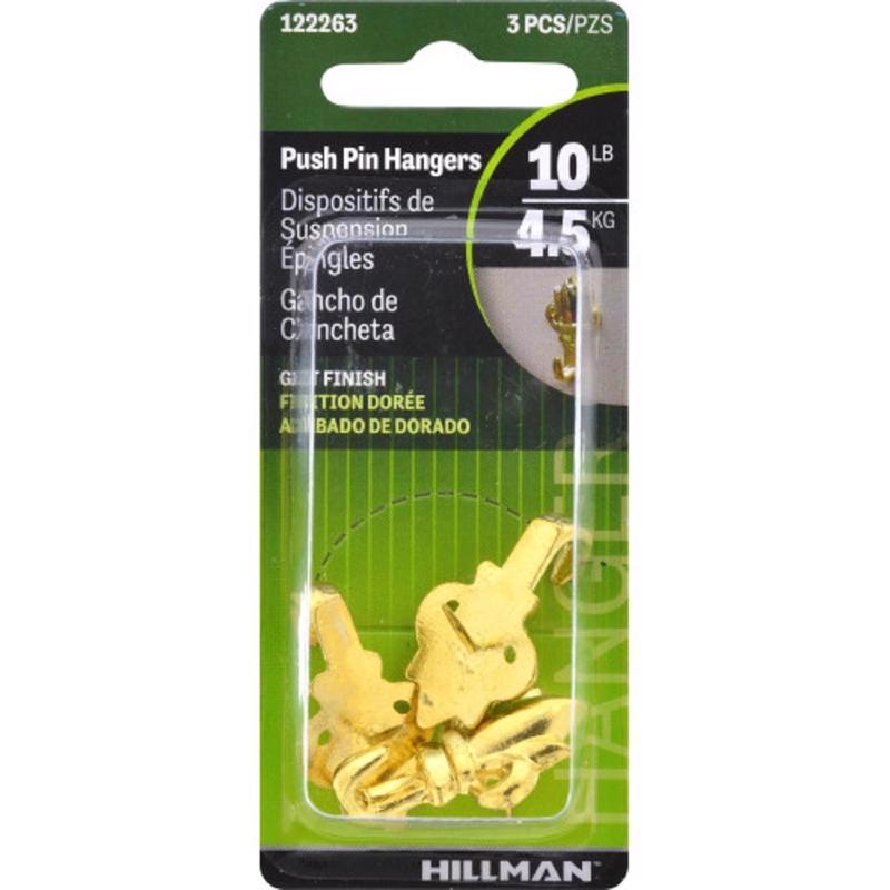 PUSHPIN FLEUR DE LIS GLT - Pack of 10