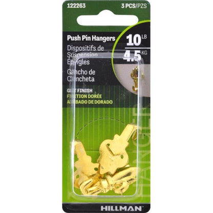 PUSHPIN FLEUR DE LIS GLT - Pack of 10