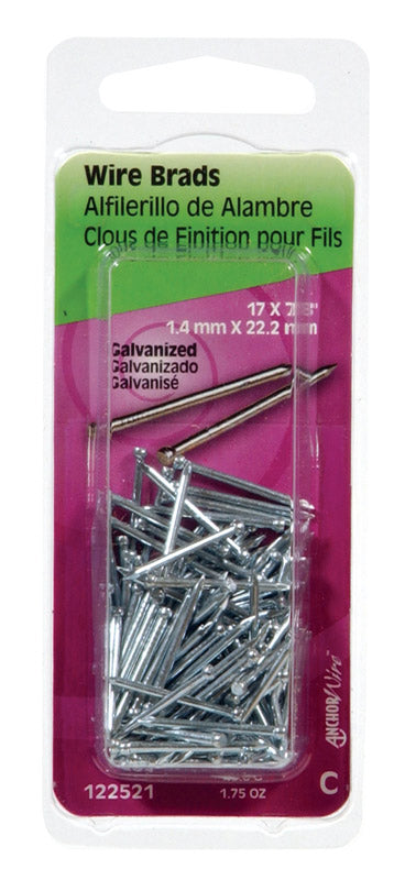 BRAD GALV 7/8X17 1.75oz - Pack of 6