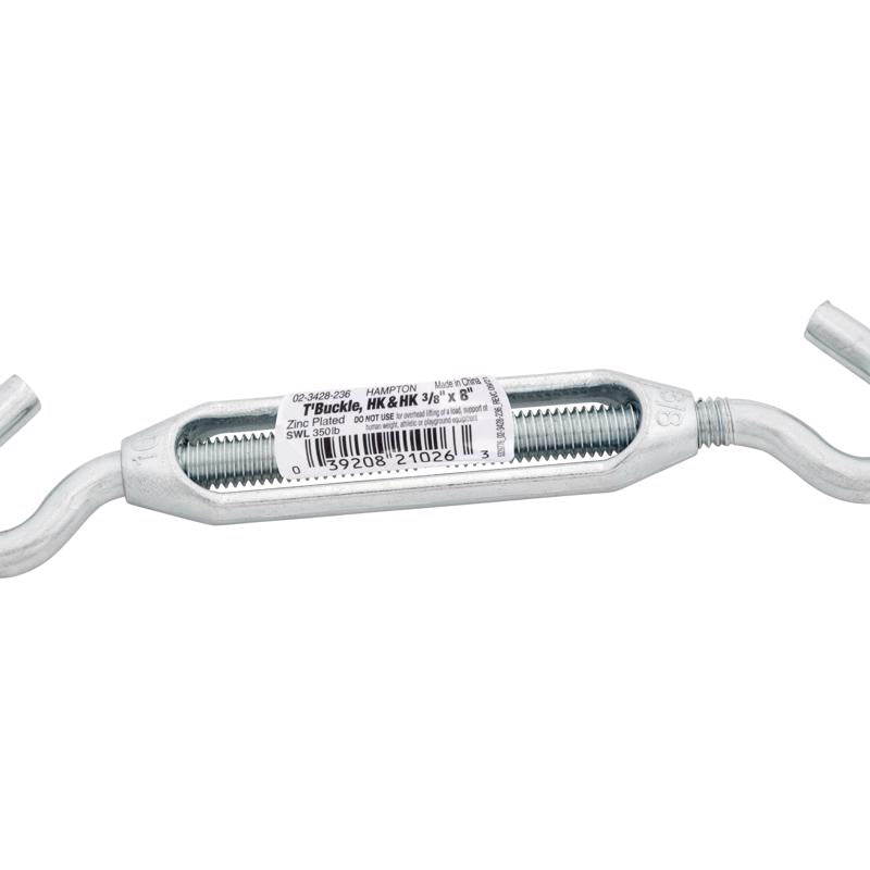 TURNBKL 3/8"X8" HKHK - Pack of 5