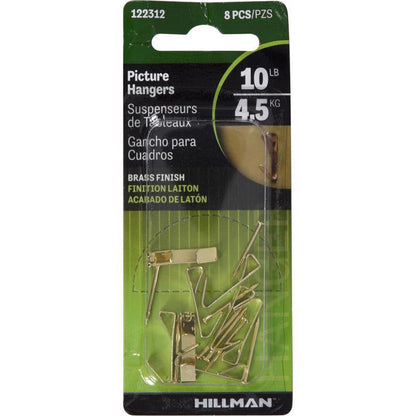PICTURE HANGER 10#brscd8 - Pack of 10