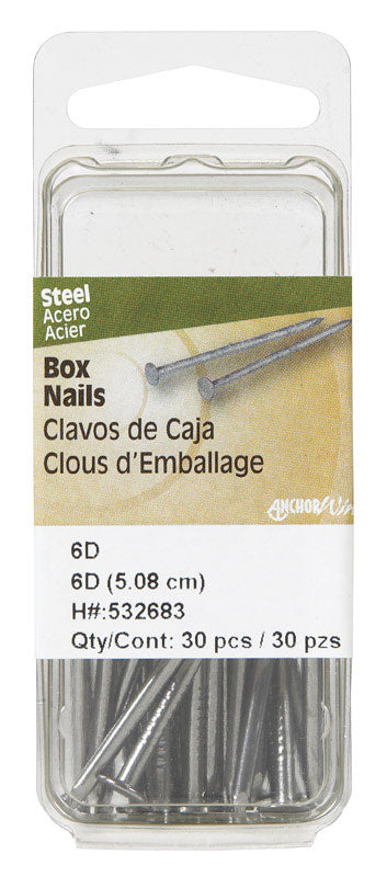 BOX NAIL 6D STL CD30 - Pack of 6