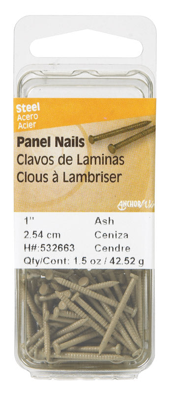 NAIL PANEL ASH 1" 1.5oz - Pack of 6