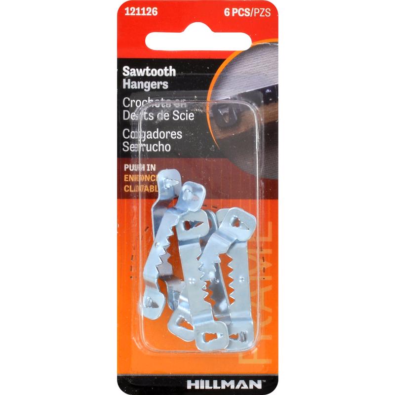 SWTTH HNGR PSHIN STL 6PK - Pack of 10