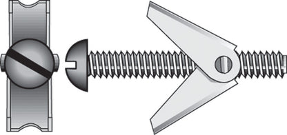 TOGGLE BOLT 1/4X3 CD1 - Pack of 6