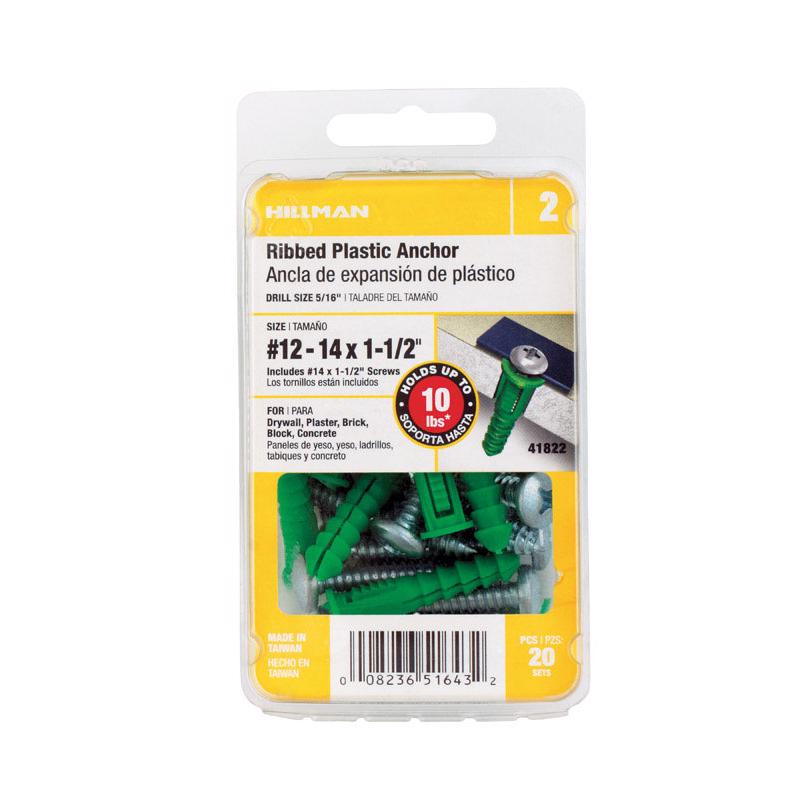 ANCHOR PLAS 12-14-16CD20 - Pack of 5