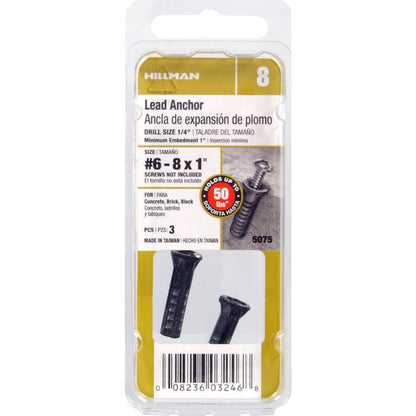 ANCHOR 6-8X1 LEAD WS CD3 - Pack of 10