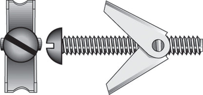TOGGLE BOLT RH 1/4X3 CD6 - Pack of 5
