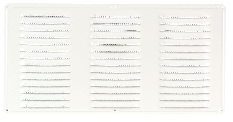 Emery Jensen 8x16 white under eave vent pack of 24, wall, roof, and ridge vent for attic ventilation in residential roofing.