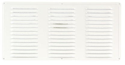 Emery Jensen 8x16 white under eave vent pack of 24, wall, roof, and ridge vent for attic ventilation in residential roofing.