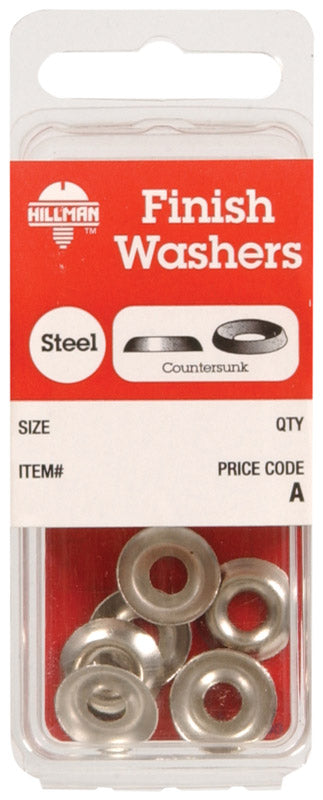 FINISH Washer#10nckl PLT - Pack of 10