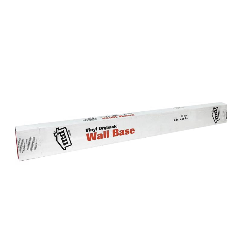 VINYL WALL BASE 4"X4'BGE - Pack of 18