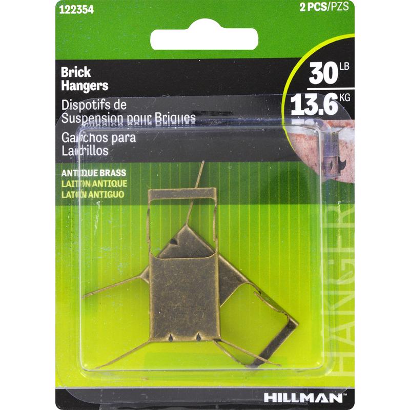 PCTR HNGR BRICK 30LB 2PK - Pack of 10