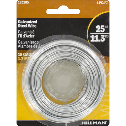 WIRE STEEL GALV 18GA110' - Pack of 6