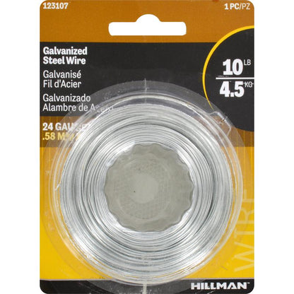 WIRE STEEL GALV 24GA250' - Pack of 6