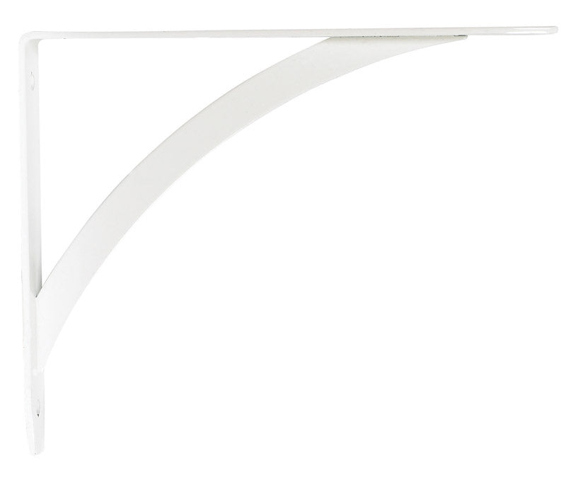 SHELF BRACKET7"ELEG WHT - Pack of 10