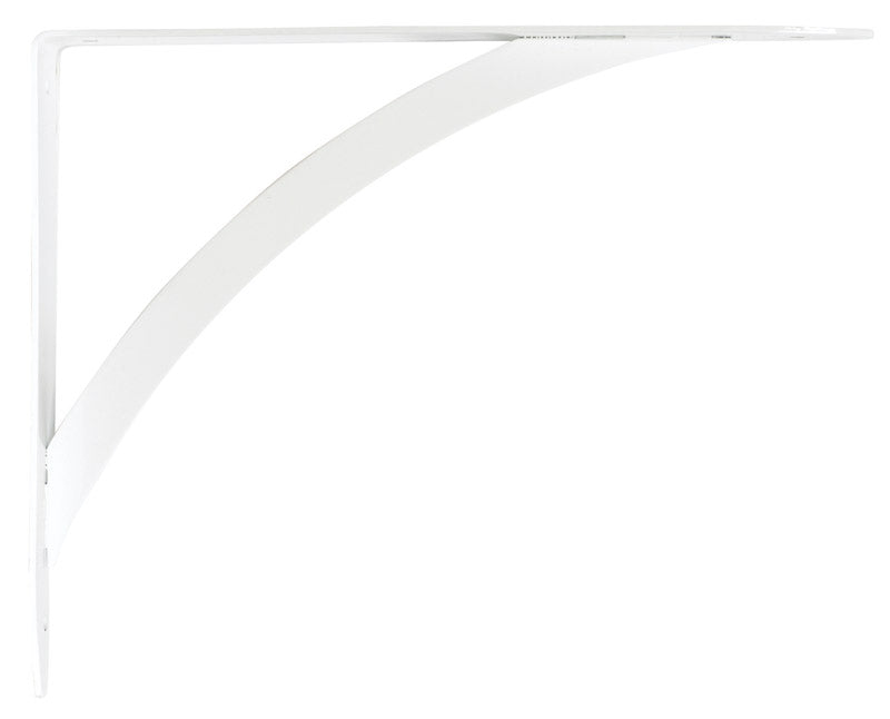 SHELF BRACKET10"ELEG WHT - Pack of 10