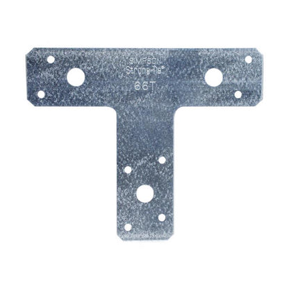 Pack of ten Emery Jensen T Strap 66T 6x6 triple zinc connectors for secure wood framing and construction projects.
