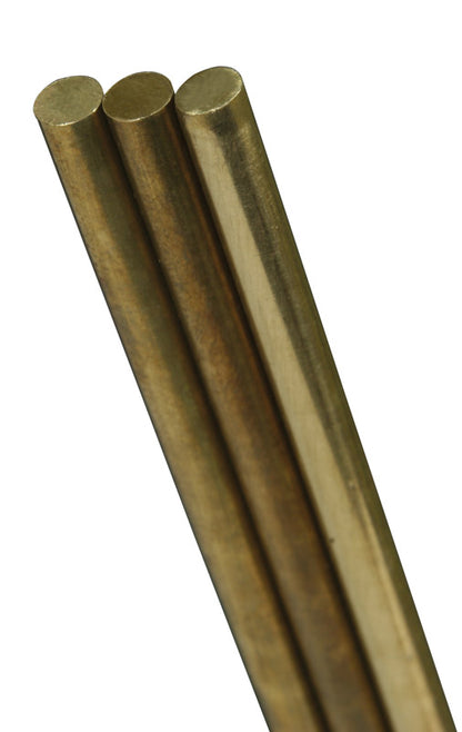 BRASS ROD 1/4" - Pack of 4