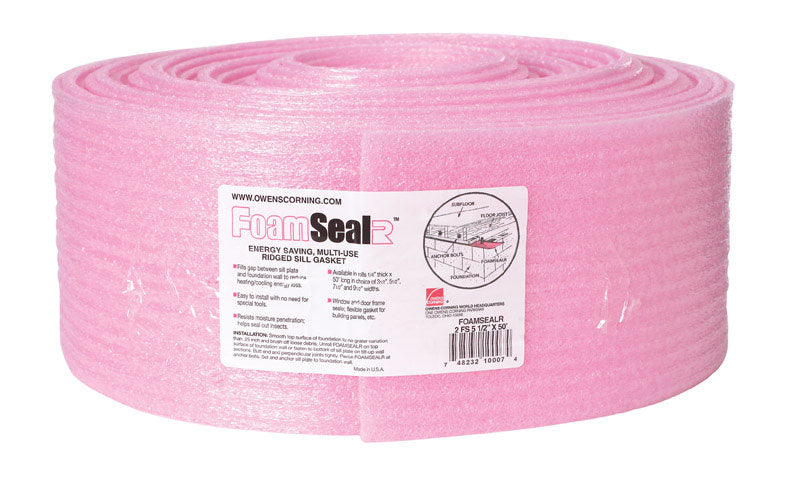 SILL SEAL 5.5"X50' - Pack of 8