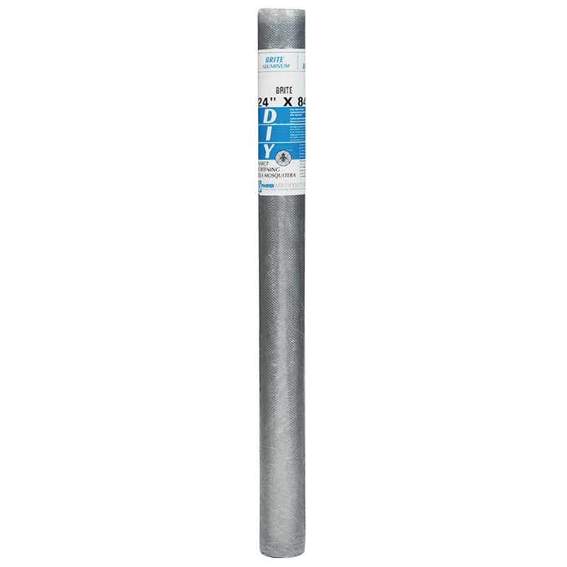 SCREEN ALUM 24X84" BRITE - Pack of 8