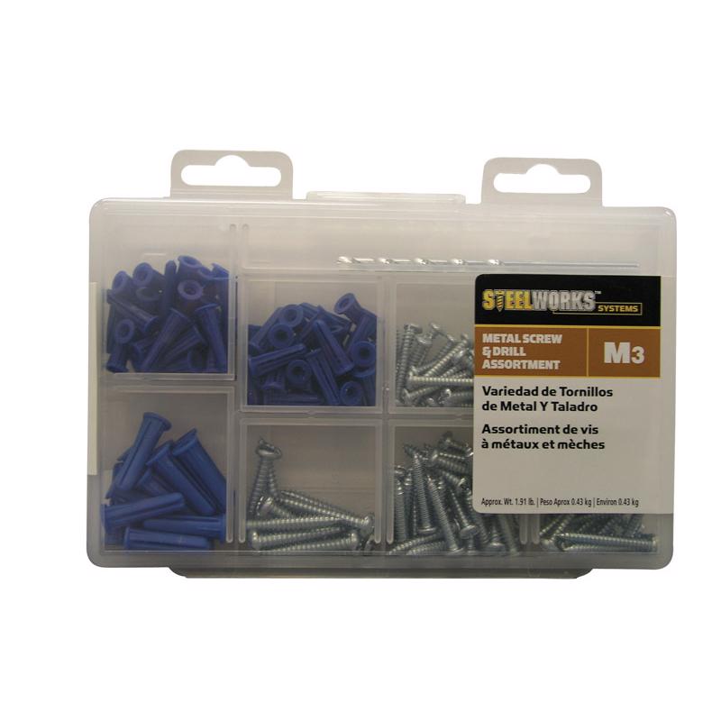 METAL SCREW & DRILL KIT - Pack of 6