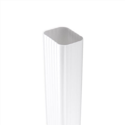 DOWNSPOUT VINYL WHT 10' - Pack of 6