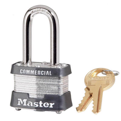 PADLOCK LAM1-1/2"SER3438 - Pack of 6