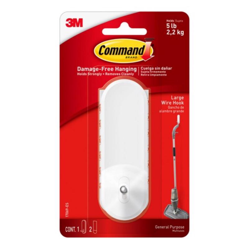 HOOK COMMAND LG WIRE - Pack of 4