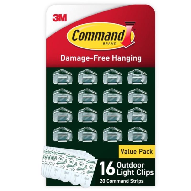 OUTDOOR LIGHT CLIP 16PK - Pack of 4