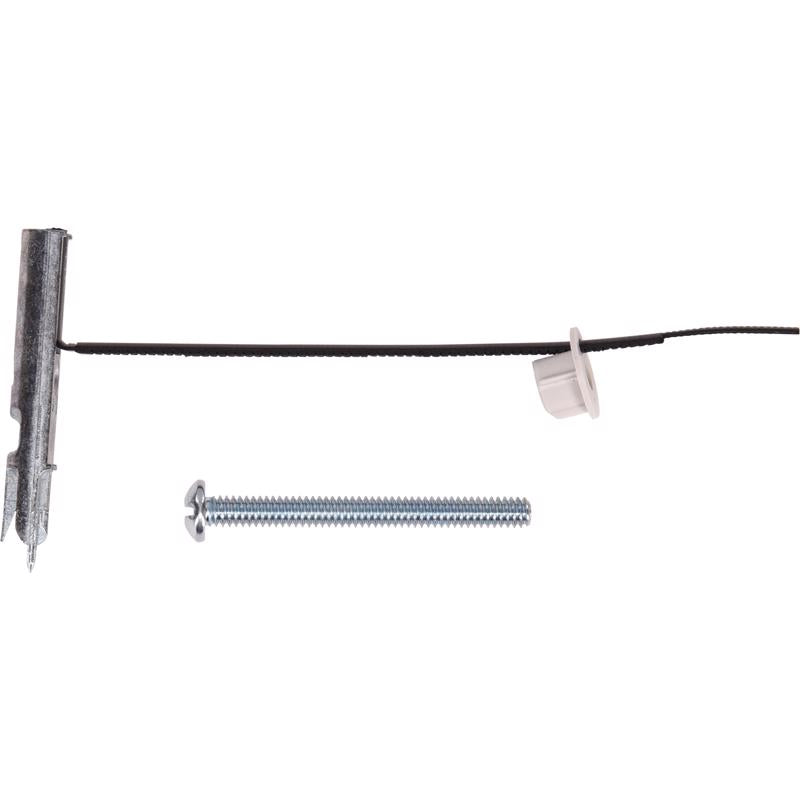 Emery Jensen hollow wall strap toggle XL 1/4 pack of 3, showing metal toggle anchors for secure mounting in drywall.