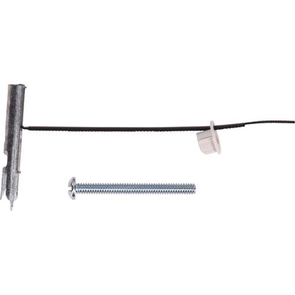 Emery Jensen hollow wall strap toggle XL 1/4 pack of 3, showing metal toggle anchors for secure mounting in drywall.